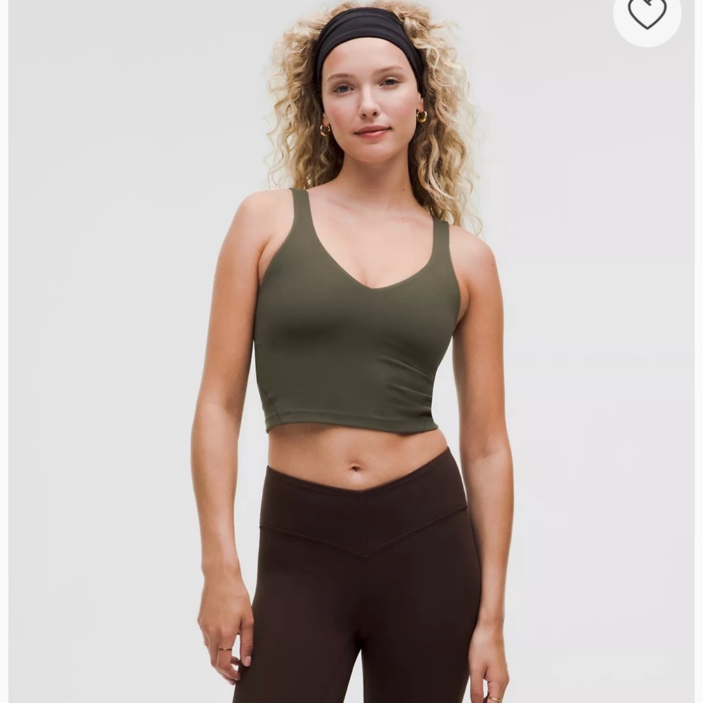 lululemon align tank in neon yellow